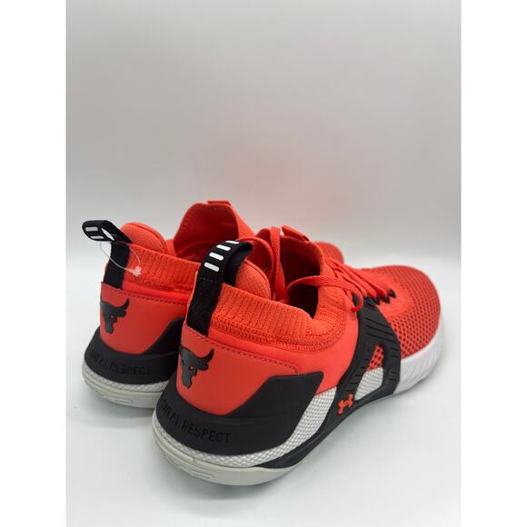 Under Armour Project Rock 4 Shoes Venom Red 3023696-602 Women's Size 10 - Picture 9 of 16